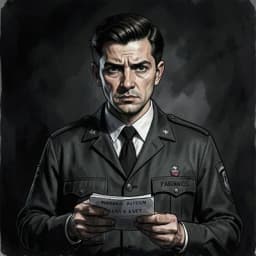 Julian Halloway — Espionage character portrait