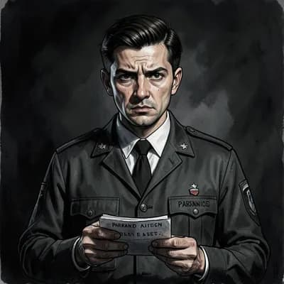 Julian Halloway — Espionage character portrait