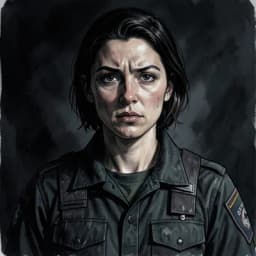 Hana — Espionage character portrait