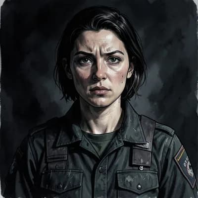 Hana — Espionage character portrait