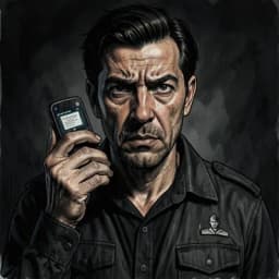 Amir — Espionage character portrait