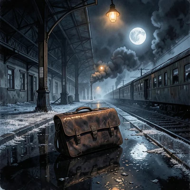 Sidney Reilly Espionage interactive story — atmospheric illustration