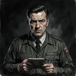 Julian Vane — Espionage character portrait
