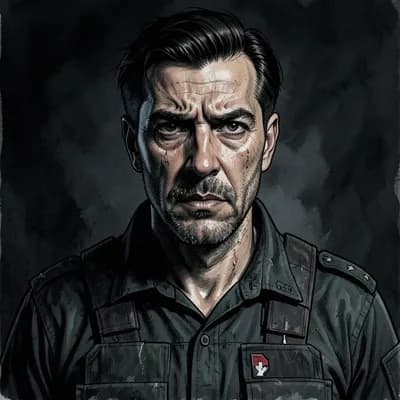 Soren Halloway — Espionage character portrait