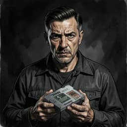 Kenji Sato — Espionage character portrait