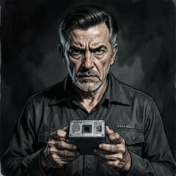 Julian Vane — Espionage character portrait