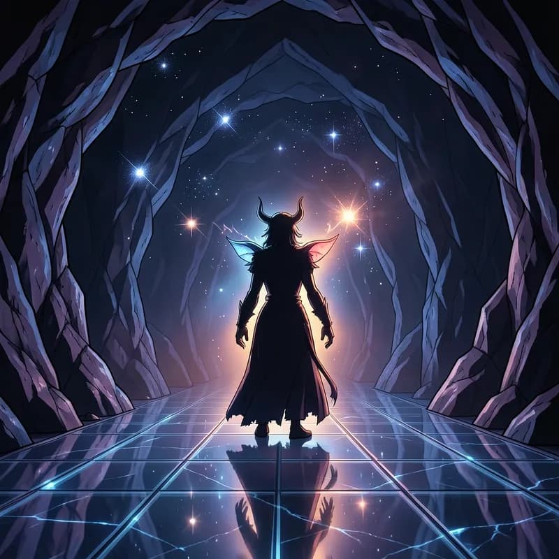 The Pixie Trickster Fae Fiction interactive story — atmospheric illustration