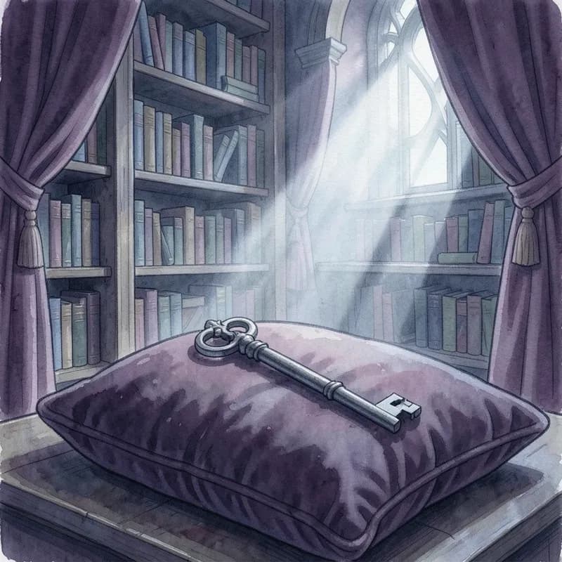 Bluebeard Fairy Tale interactive story — atmospheric illustration