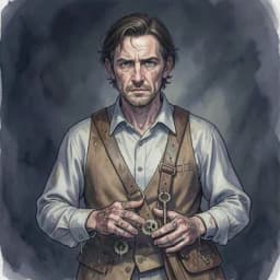 Silas — Fairy Tale character portrait