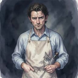 Silas — Fairy Tale character portrait