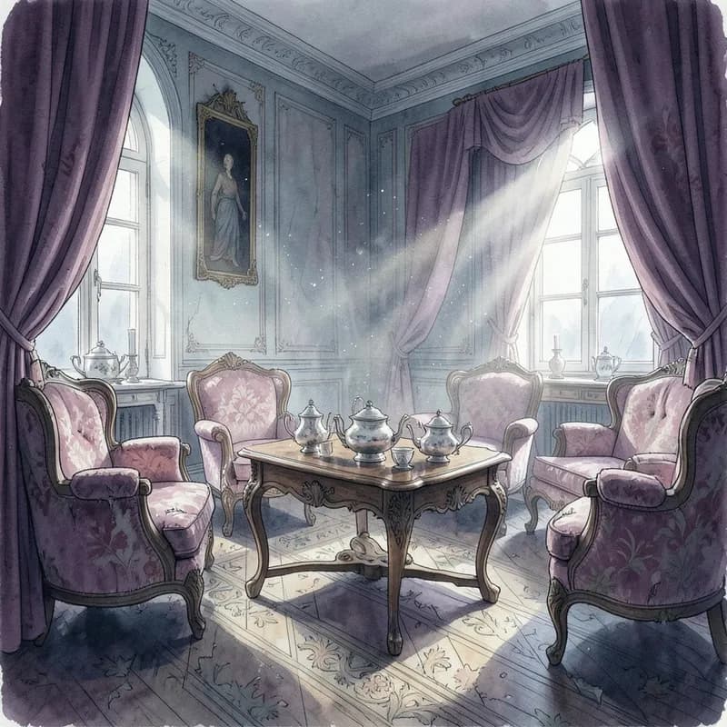 Wicked Stepmother Fairy Tale interactive story — atmospheric illustration