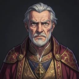 King Cadwal — Family Saga character portrait