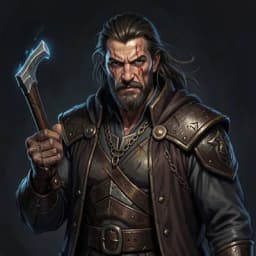 Hideo — Fantasy character portrait