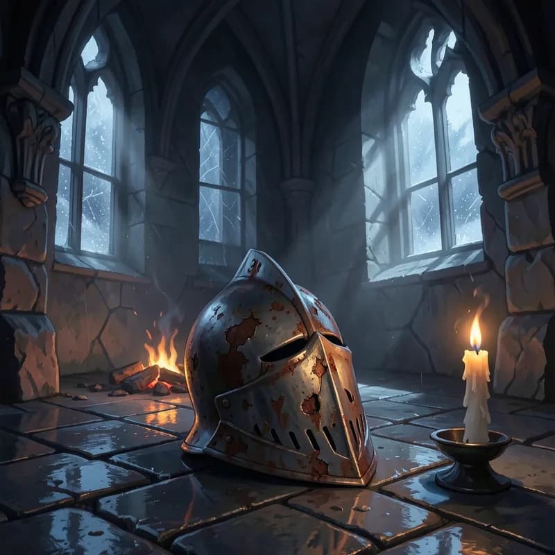 Medieval Kingdom Fantasy interactive story — atmospheric illustration