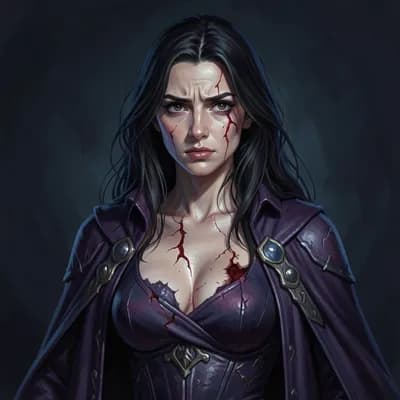 Morgana — Fantasy character portrait