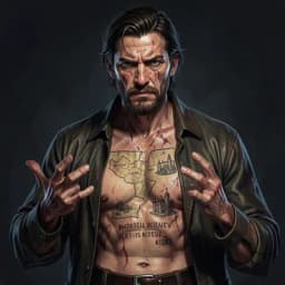 Bramwell Finch — Fantasy character portrait
