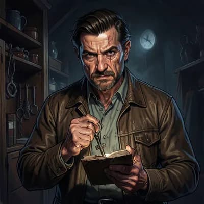 Jonas Halloway — Fantasy character portrait