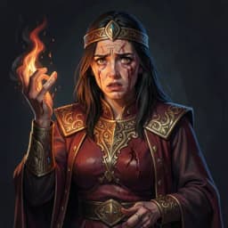 Zahrara — Fantasy character portrait