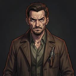 Silas — Folk Horror character portrait