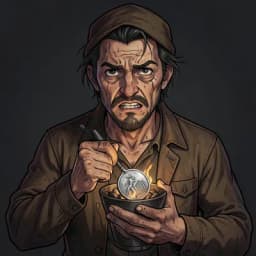 Silas Vane — Folk Horror character portrait