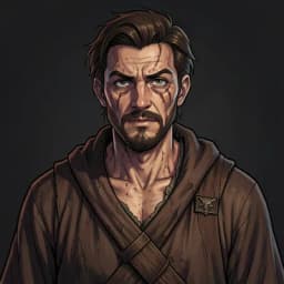 Silas — Folk Horror character portrait