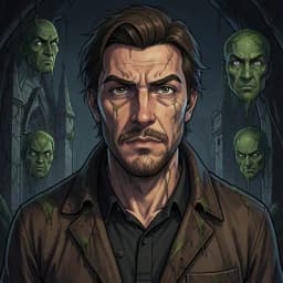 Caleb Mallow — Folk Horror character portrait