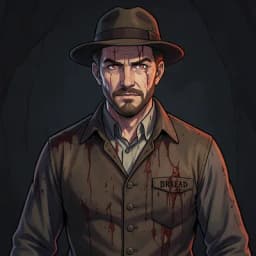 Gareth Hallowell — Folk Horror character portrait
