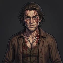 Oisín — Folk Horror character portrait