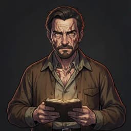 Gareth Penhaligon — Folk Horror character portrait