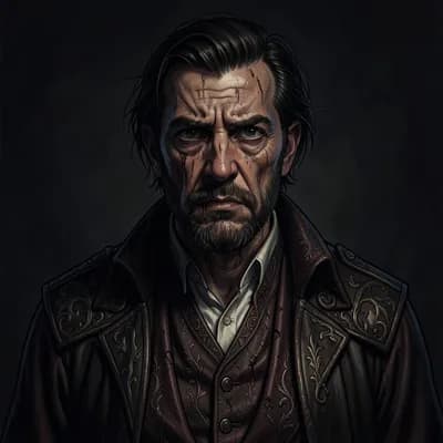 Cyprian Vane — Gothic character portrait