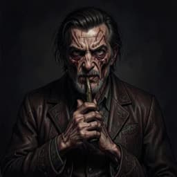 Tobias Vane — Gothic character portrait