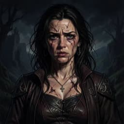 Catherine Earnshaw — Gothic character portrait