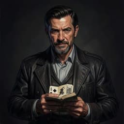 Julian Vane — Gothic character portrait