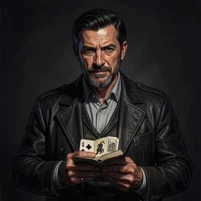 Julian Vane — Gothic character portrait