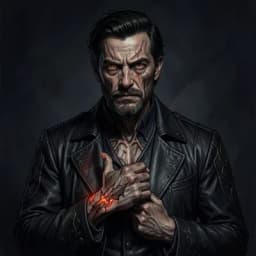 Bram Vane — Gothic character portrait