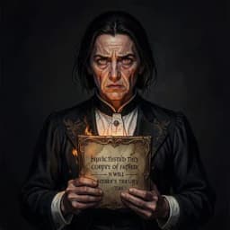 Beatrix Vane — Gothic character portrait