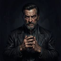 Silas Vane — Gothic character portrait