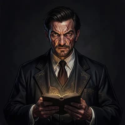 Thomas Rennick — Gothic character portrait