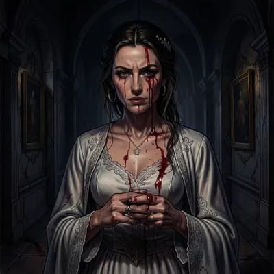Beatrix Vane — Gothic character portrait