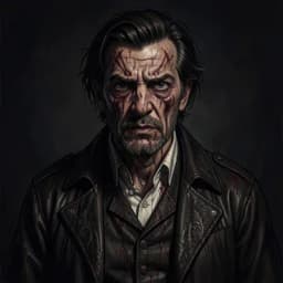 Silas Vane — Gothic character portrait
