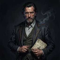Tobias Finch — Gothic character portrait