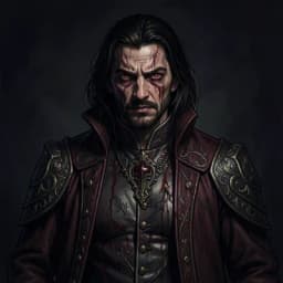 Manfred — Gothic character portrait