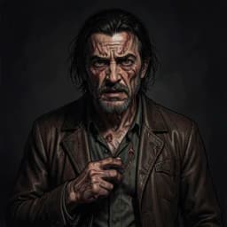 Julian Vane — Gothic character portrait