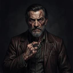 Julian Vane — Gothic character portrait