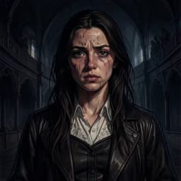 Geneviève — Gothic character portrait