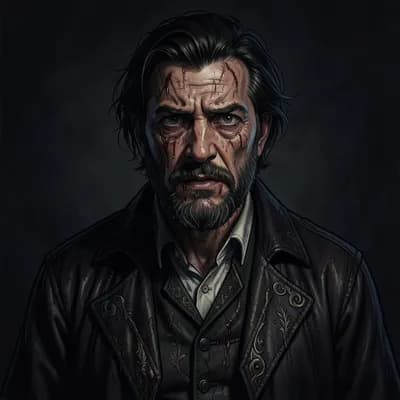 Julian Halloway — Gothic character portrait