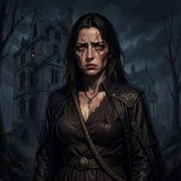Beatrice Vane — Gothic character portrait