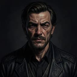 Arthur Holcome — Gothic character portrait
