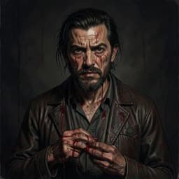 Julian Vane — Gothic character portrait