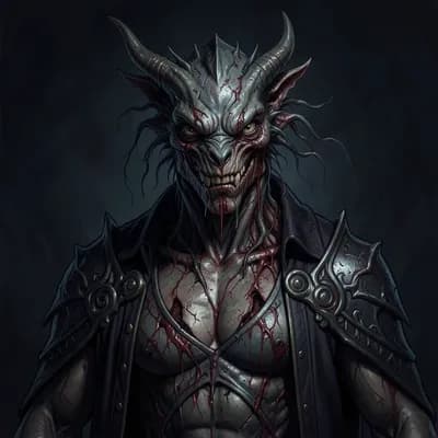 Julian Vane — Gothic character portrait